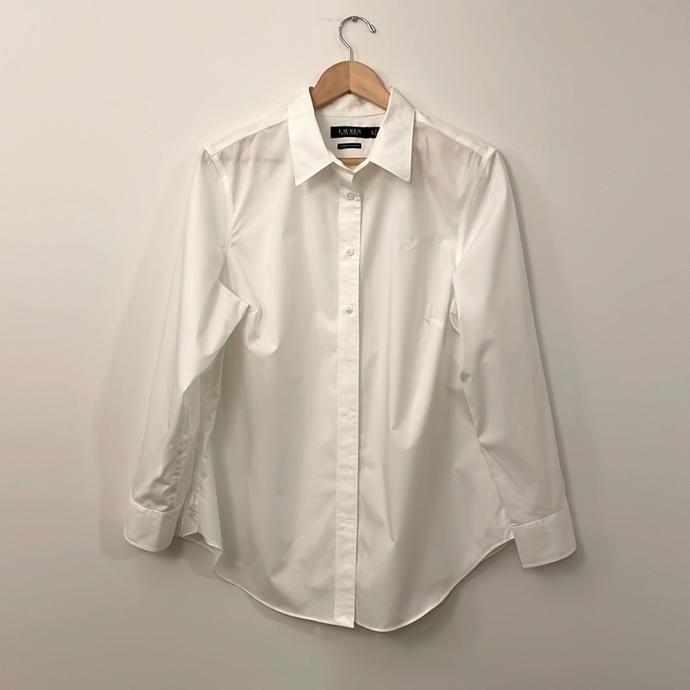 Ralph lauren stretch no- iron button down